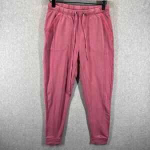 Antropology Saturday Sunday Womens XS Sweatpants Rasberry Pockets Elastic Waist